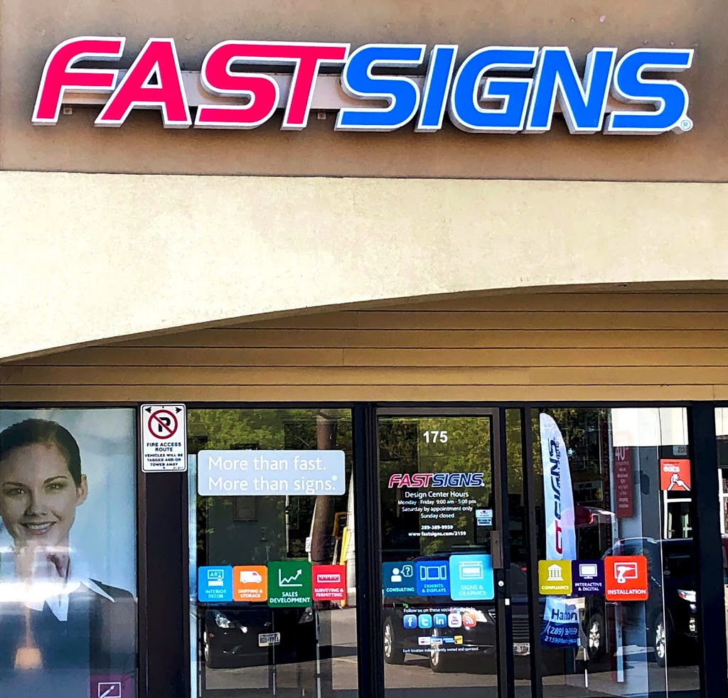 FASTSIGNS | 1685 Main St W Unit 175, Hamilton, ON L8S 1G5, Canada | Phone: (289) 389-9959