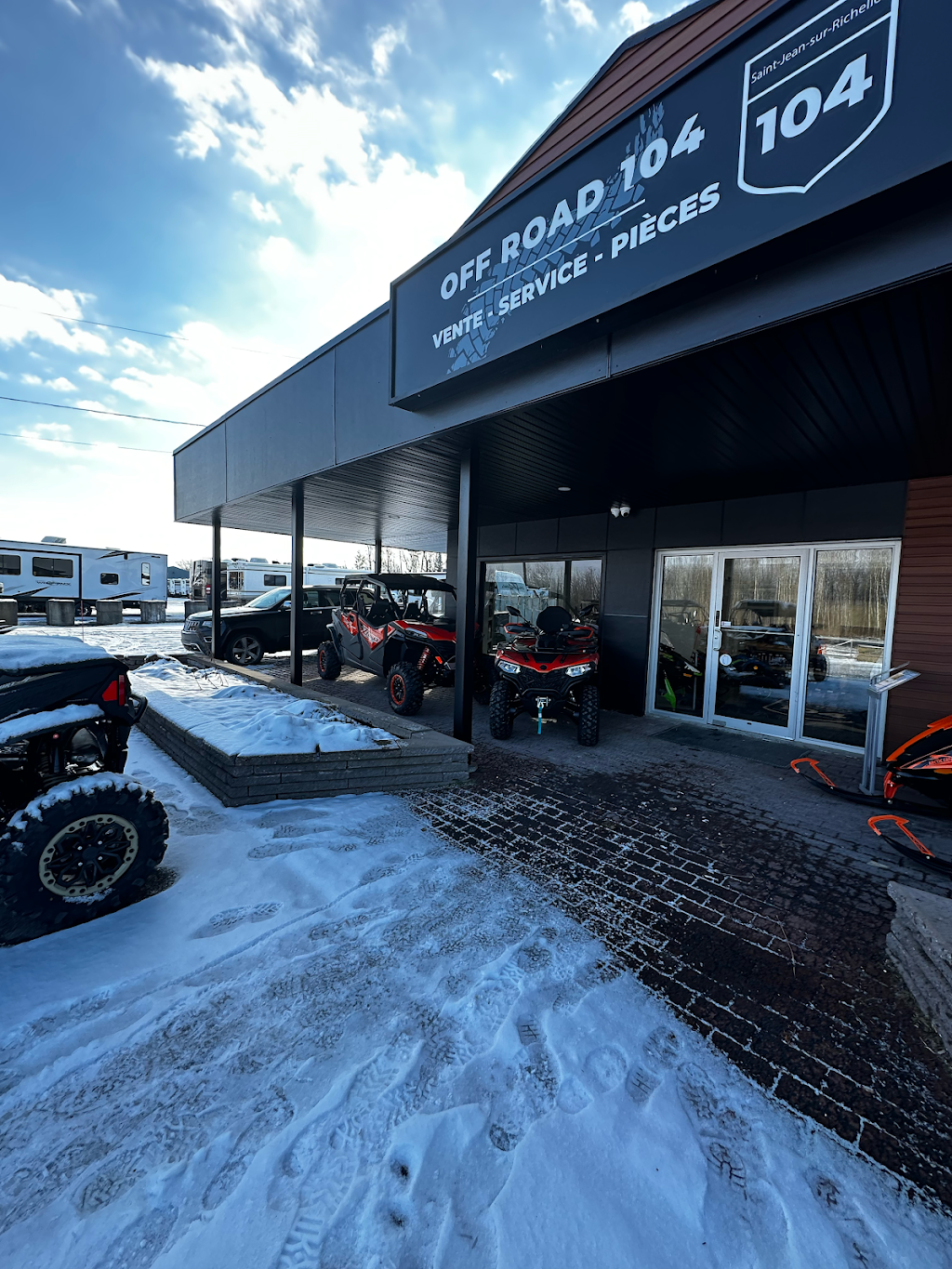 Les vehicules Off Road 104 | 1300 Bd Saint-Luc, Saint-Jean-sur-Richelieu, QC J2X 3A6, Canada | Phone: (450) 515-0633