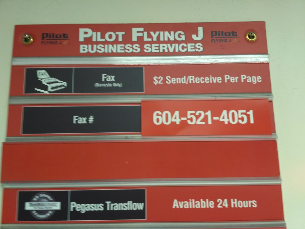 Flying J Travel Center | 1291 Cliveden Ave, Delta, BC V3M 6M3, Canada | Phone: (604) 521-4445