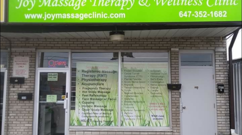 Joy Massage Therapy & Wellness Clinic | 264 Marlee Ave, North York, ON M6B 3H7, Canada | Phone: (647) 352-1682