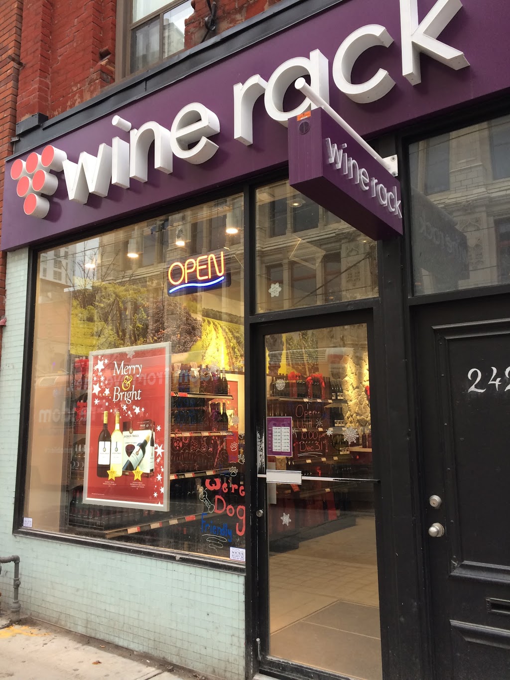 Wine Rack | 242 Queen St W, Toronto, ON M5V 1Z7, Canada | Phone: (416) 260-1610