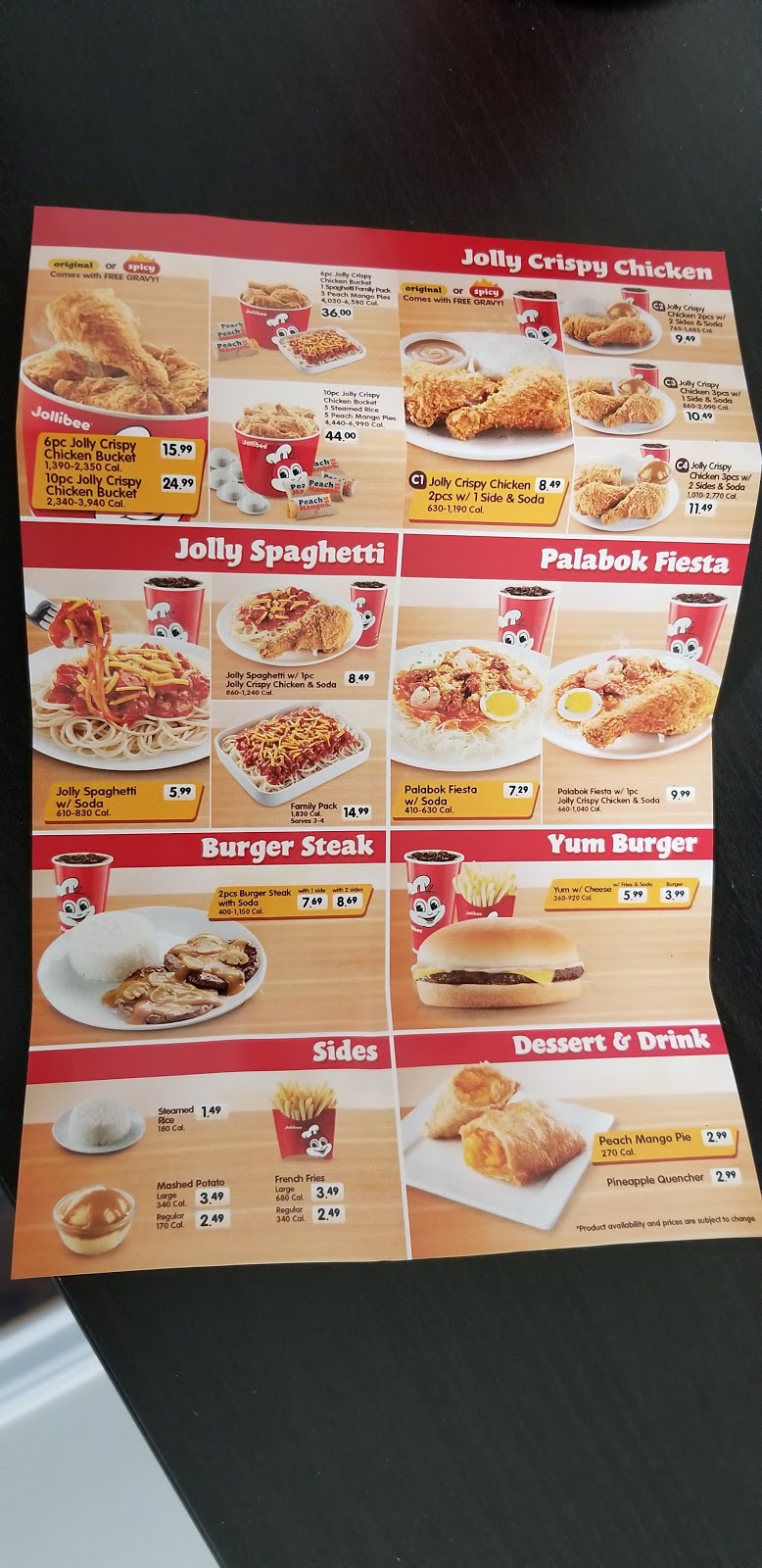 Jollibee | 25 Peel Centre Dr Unit 512, Brampton, ON L6T 3R5, Canada | Phone: (289) 401-4681