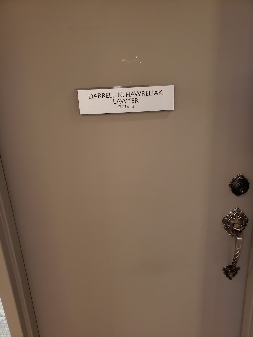 Darrell N. Hawreliak Professional Corporation | 22 Water St S Suite 12, Kitchener, ON N2G 4K4, Canada | Phone: (226) 240-0111