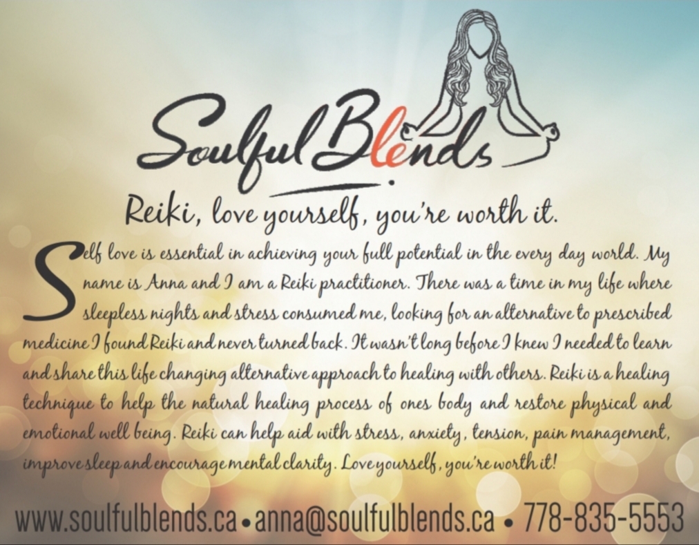 Soulful Blends | 7878 Fulmar St, Mission, BC V2V 5N6, Canada | Phone: (778) 835-5553