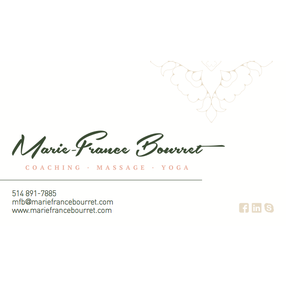 Massage Marie-France Bourret | 15396 Rue Oakwood, Pierrefonds, QC H9H 1Y2, Canada | Phone: (514) 891-7885