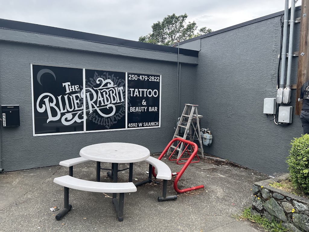 The Blue Rabbit Tattoo & Beauty Bar | 4592 W Saanich Rd, Victoria, BC V8Z 5C3, Canada | Phone: (250) 479-2822