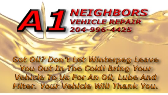 A1 Neighbors Vehicle Repair | 2735 Day St, Winnipeg, MB R2C 2Z2, Canada | Phone: (204) 996-4425