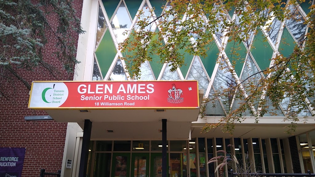 Glen Ames Senior Public School | 18 Williamson Rd, Toronto, ON M4E 1K5, Canada | Phone: (416) 393-1800