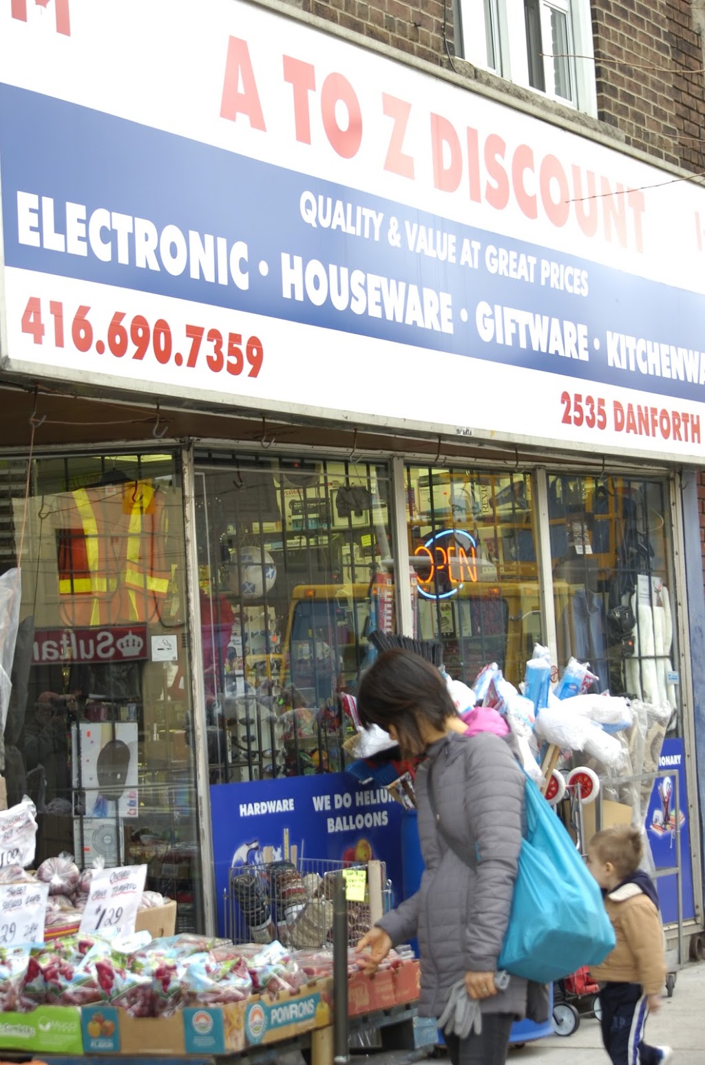 A to Z Discount | 2535 Danforth Ave, Toronto, ON M4C 1L1, Canada | Phone: (416) 690-7359