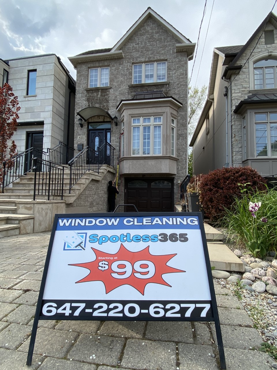 Spotless365 Window Cleaning | 221 Avro Rd, Vaughan, ON L6A 1X8, Canada | Phone: (647) 220-6277