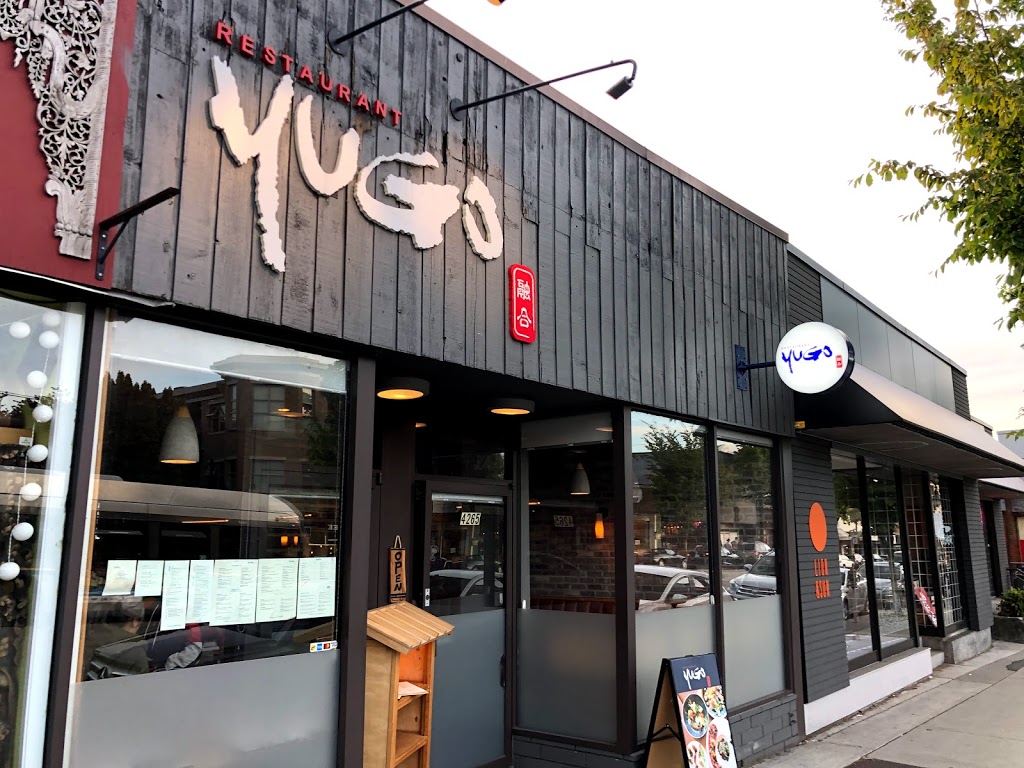 Restaurant Yugo | 4265 Main St, Vancouver, BC V5V 3R1, Canada | Phone: (604) 620-7878