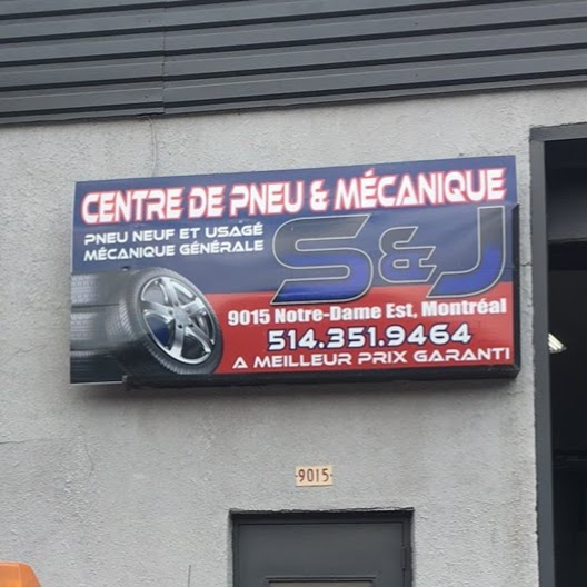 Centre de Pneu & Mécanique S&J | 9015 Rue Notre-Dame Est, Montréal, QC H1L 3M7, Canada | Phone: (514) 351-9464