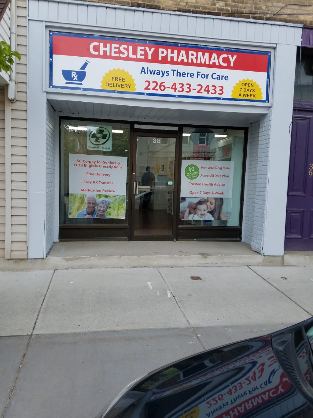 Chesley Pharmacy | 38 1st Ave S, Chesley, ON N0G 1L0, Canada | Phone: (226) 433-2433