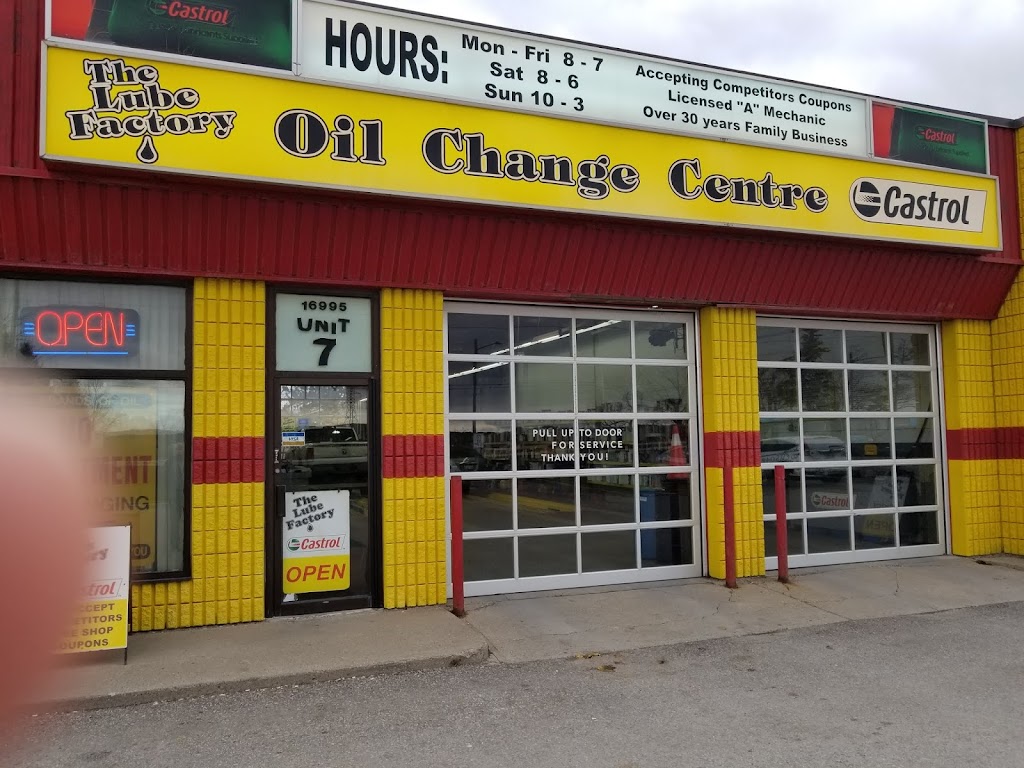 The Lube Factory Oil Change Centre | 16995 Yonge St, Newmarket, ON L3Y 5Y1, Canada | Phone: (905) 895-5339