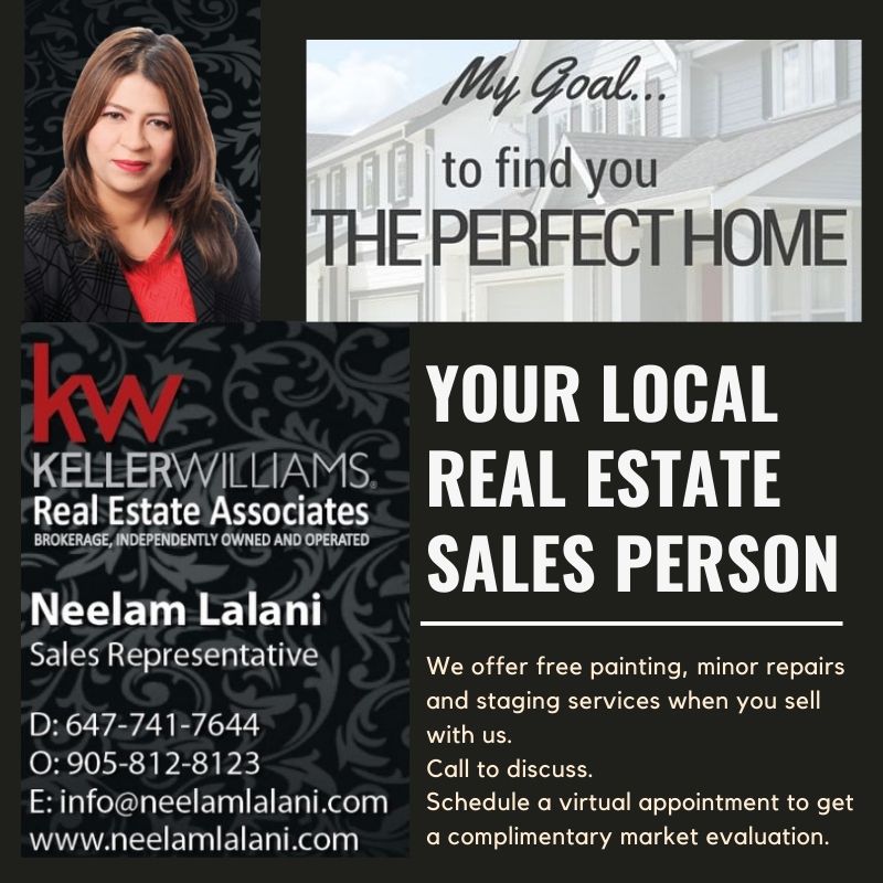 NEELAM LALANI | 7145 W Credit Ave Building 1, Suite 100, Mississauga, ON L5N 6J7, Canada | Phone: (647) 741-7644