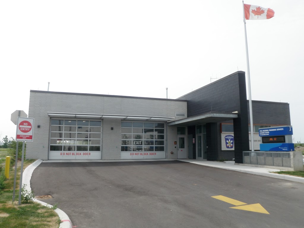 Peel Regional Paramedic Services - Exchange Satellite Station | 75, Exchange Dr, Brampton, ON L6S 6E4, Canada