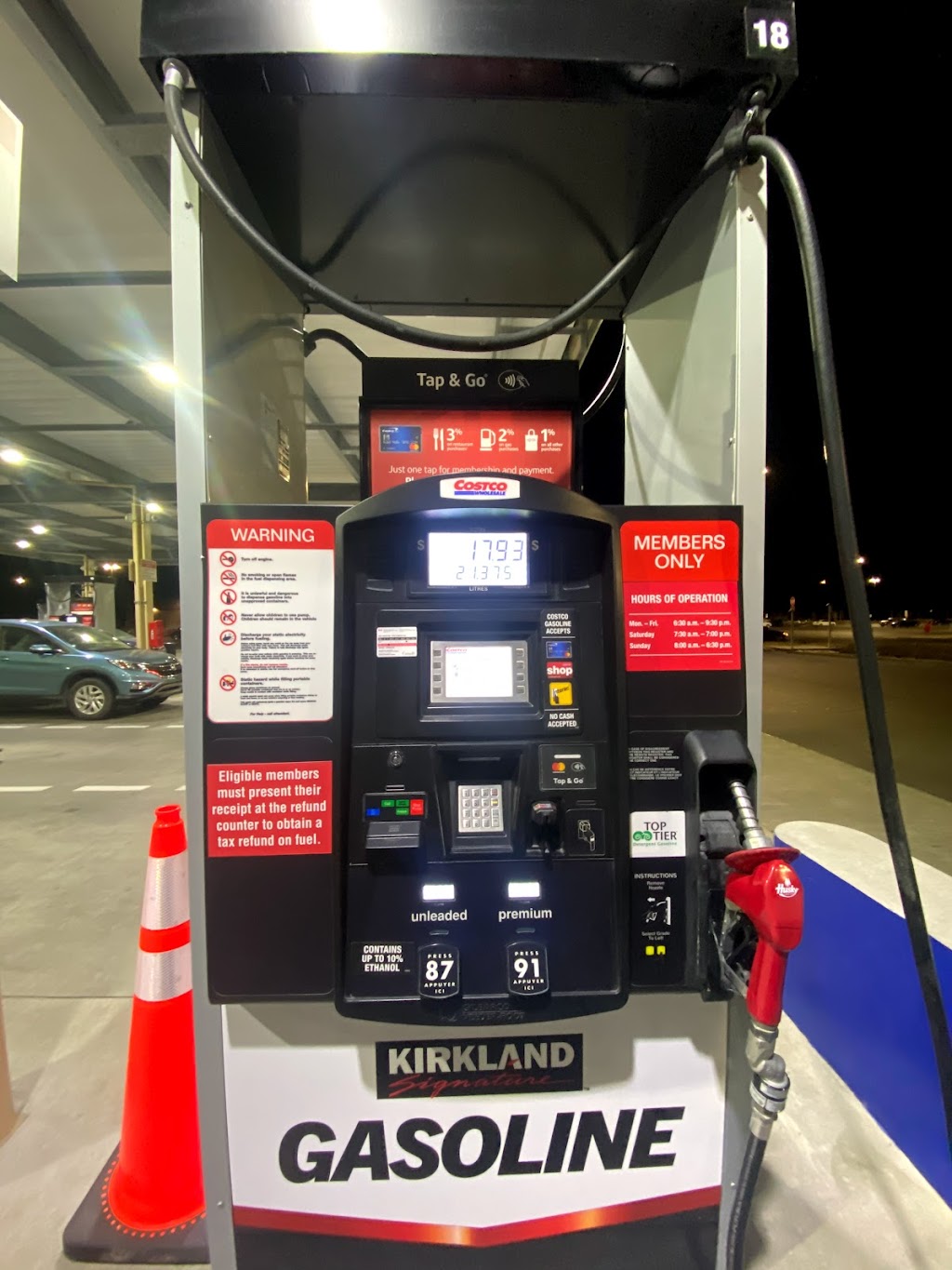 Costco Gas Station | 12905 Buffalo Run Blvd, Calgary, AB T0L 1W0, Canada | Phone: (587) 441-8180