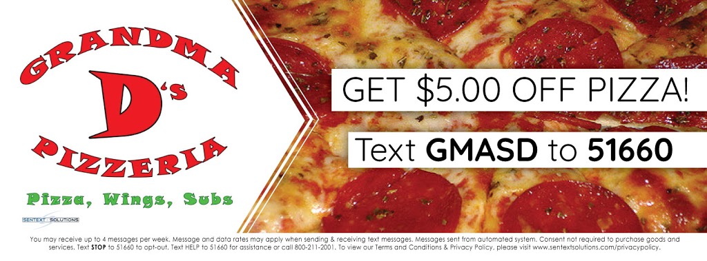 Grandma Ds Pizzeria | 2500 Niagara Falls Blvd, Niagara Falls, NY 14304, USA | Phone: (716) 216-6693