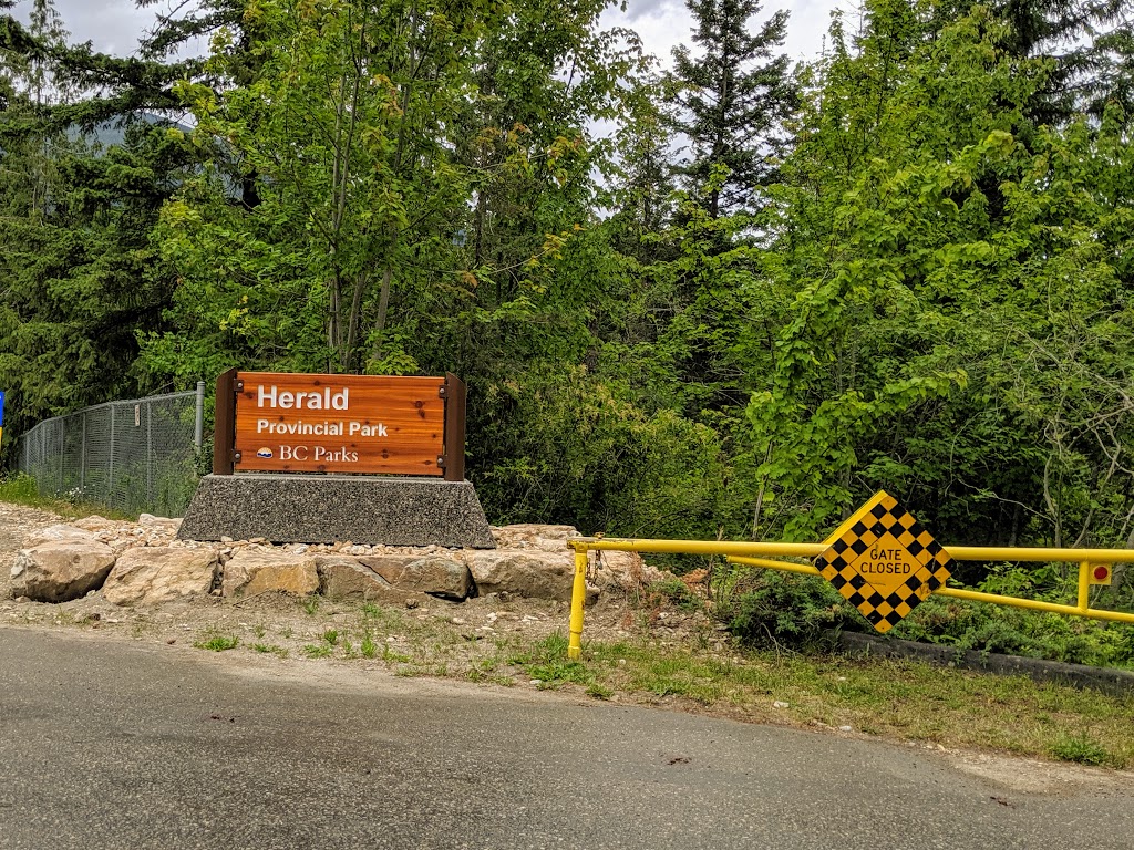 Herald Provincial Park | 4861 Sunnybrae-Canoe Point Rd, Tappen, BC V0E 2X1, Canada | Phone: (250) 320-9305