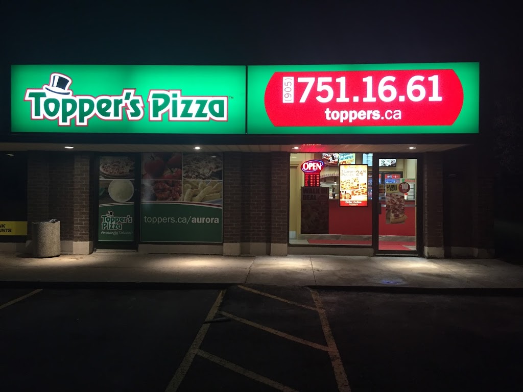 Toppers Pizza - Aurora | 15531 Yonge St, Aurora, ON L4G 1P3, Canada | Phone: (866) 454-6644