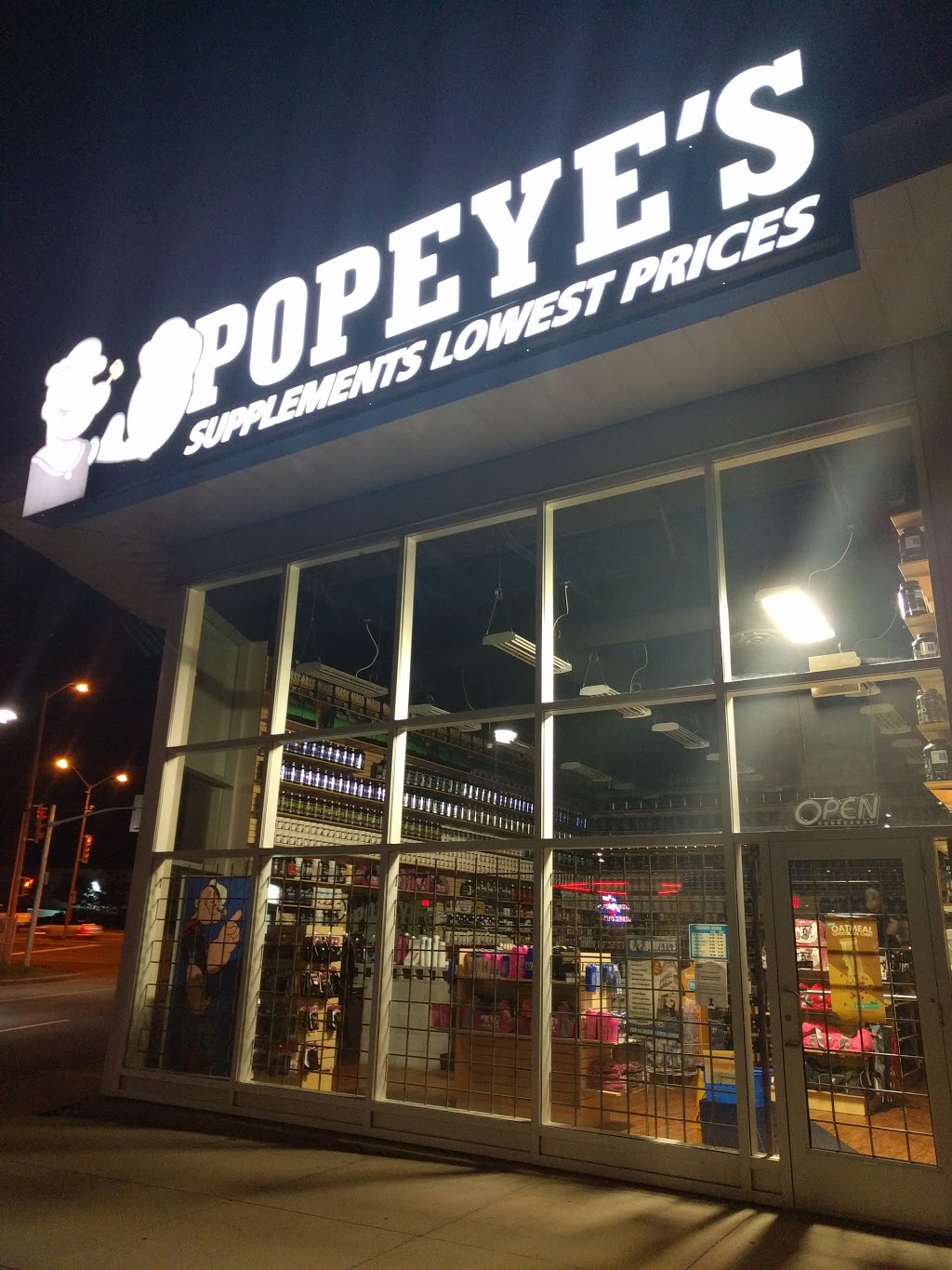 Popeyes Supplements Milton | 1120 Steeles Ave E #1, Milton, ON L9T 6C8, Canada | Phone: (905) 636-7707