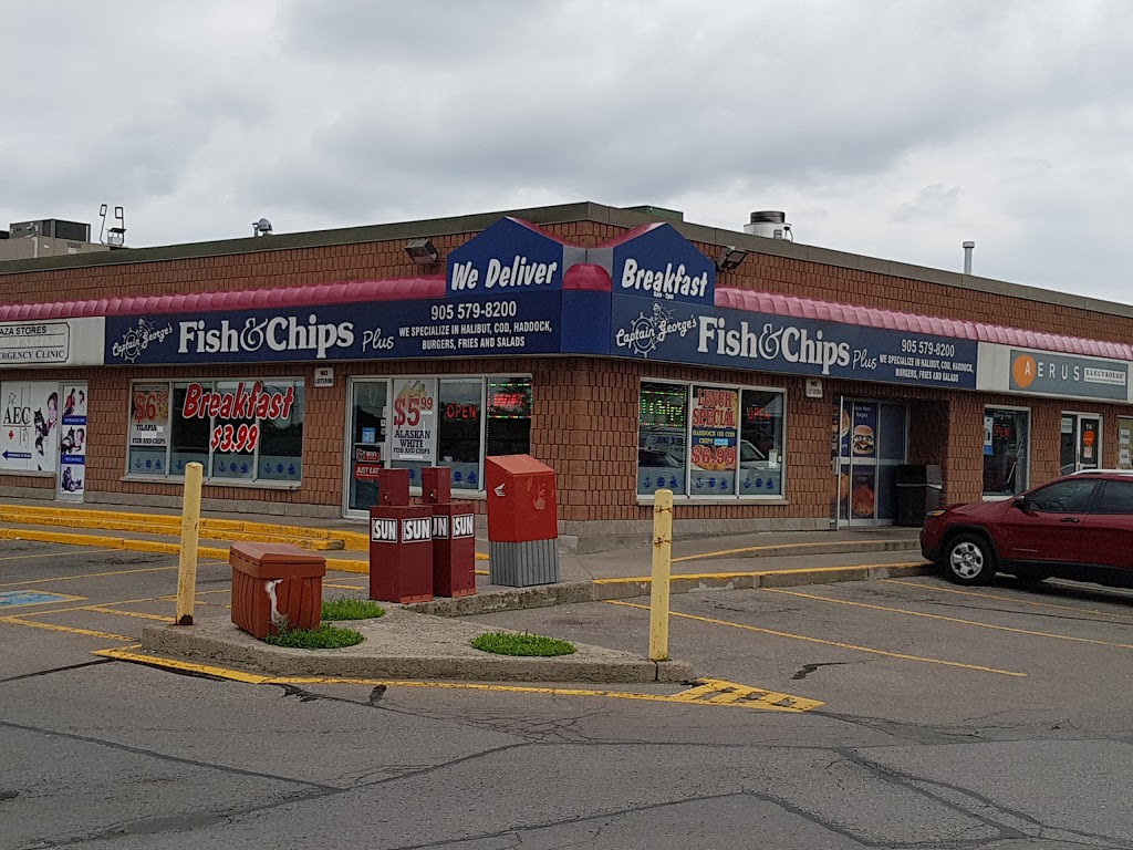 Captain Georges Fish & Chips | 1910 Dundas St E, Whitby, ON L1N 2L6, Canada | Phone: (905) 579-8200