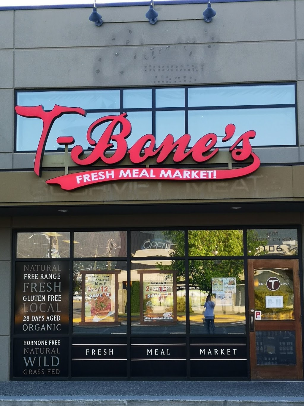 T-Bones Fresh Meal Market - Vernon | 106 - 4800 Anderson Way, Vernon, BC V1T 9V2, Canada | Phone: (250) 549-4668