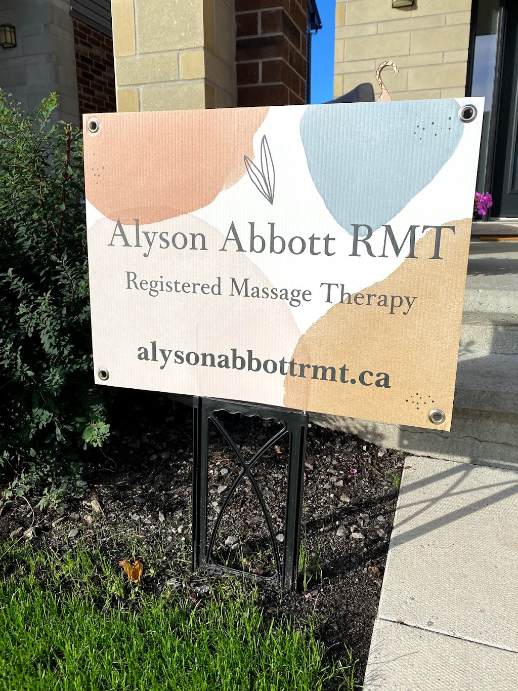 Alyson Abbott RMT | 58 Nutting Crescent, Manotick, ON K4M 0C3, Canada | Phone: (613) 880-1735