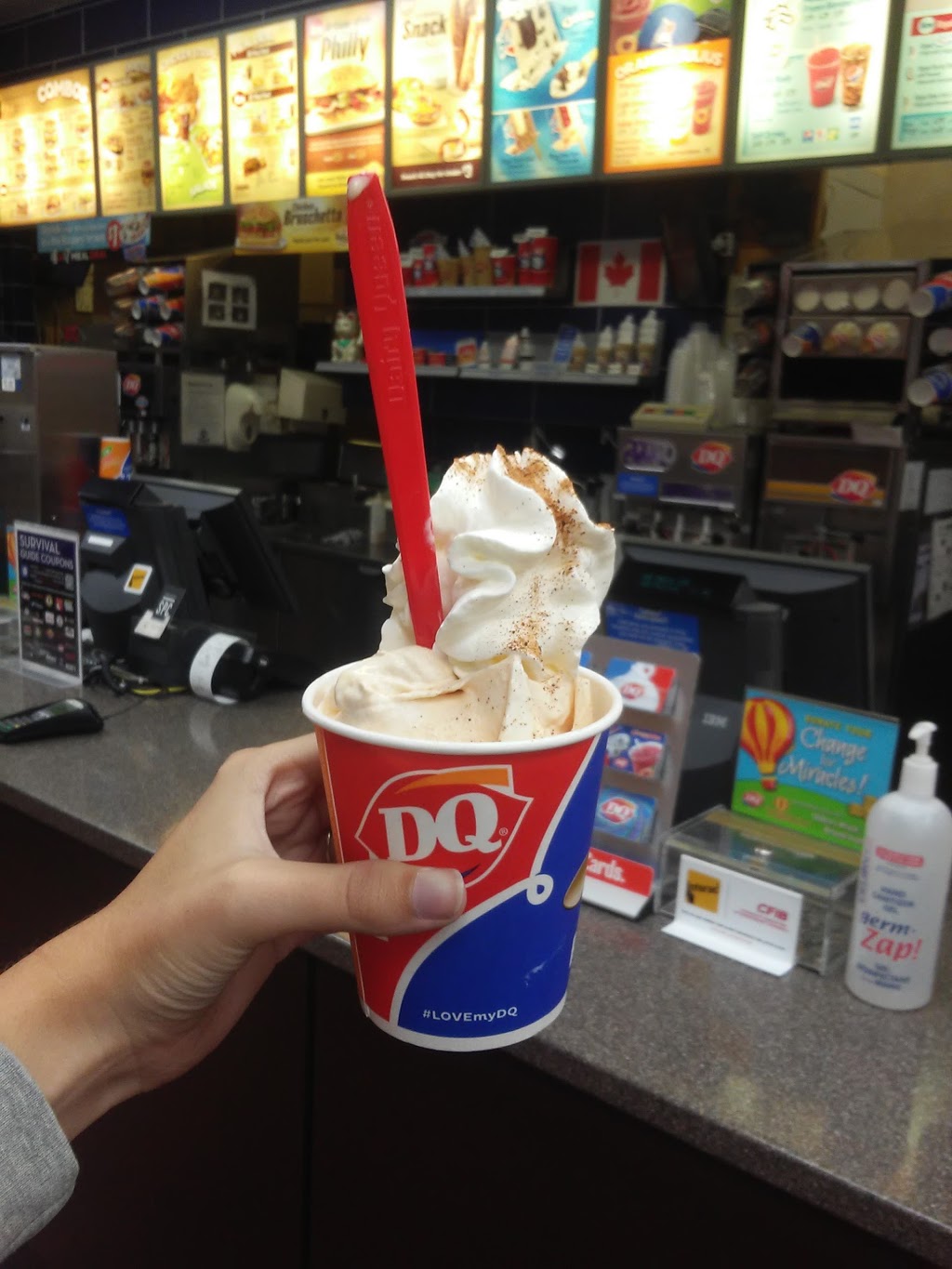Dairy Queen Grill & Chill | 50 Westmount Rd N, Waterloo, ON N2L 2R5, Canada | Phone: (519) 747-2424