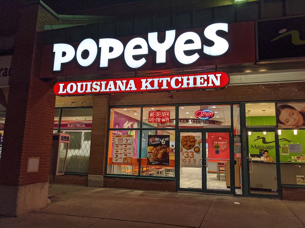 Popeyes Louisiana Kitchen | 1448 Lawrence Ave E, Scarborough, ON M4A 2V6, Canada | Phone: (647) 348-6644