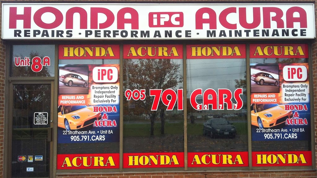 Import Performance Center (IPC) | 22 A Strathearn Ave #8a, Brampton, ON L6T 4S9, Canada | Phone: (905) 791-2277