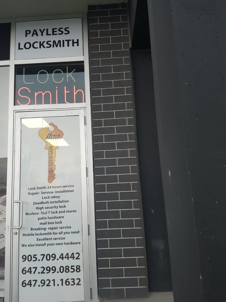 Payless Locksmith | 8763 Bayview Ave #8, Richmond Hill, ON L4B 3V1, Canada | Phone: (905) 660-1987
