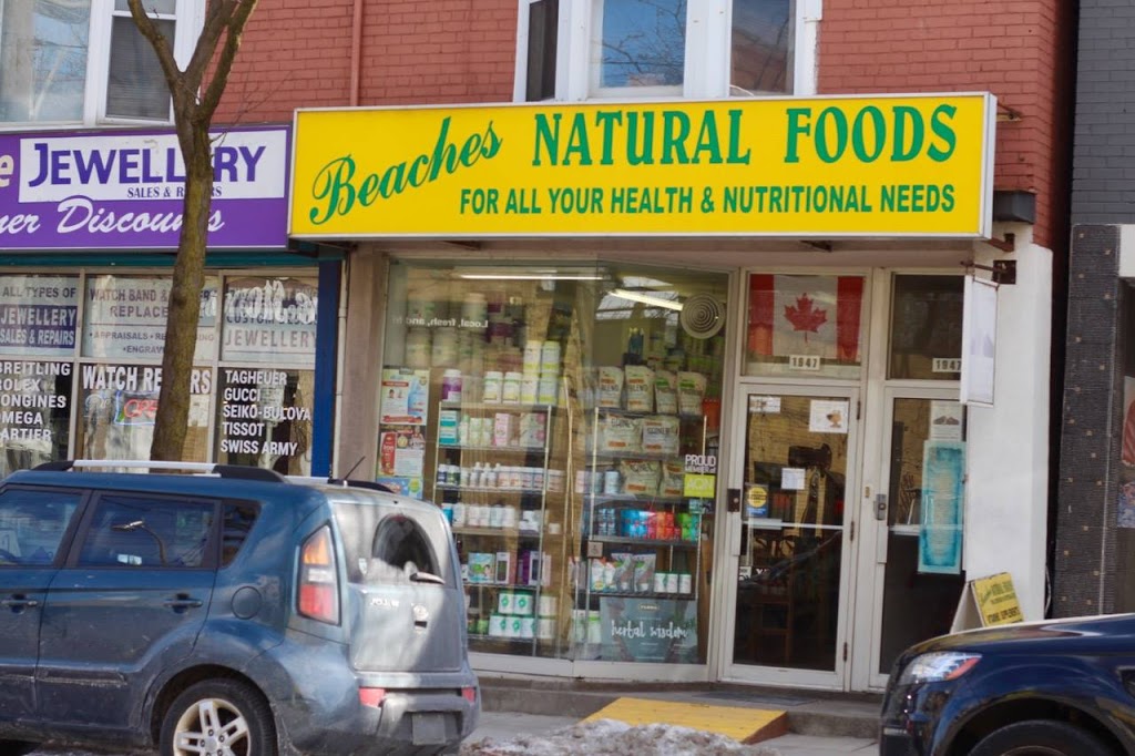 Beaches Natural Foods | 1947 Queen St E, Toronto, ON M4L 1H7, Canada | Phone: (416) 698-8805