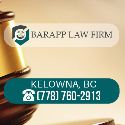 Barapp Law Firm BC | 202D-5309 Main St, Kelowna, BC V1W 4V3, Canada | Phone: (778) 760-2913