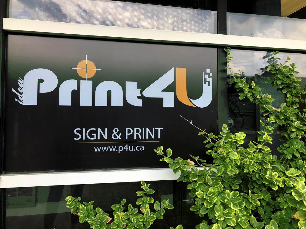 Print4U Sign and Print | 409-111 Granton Dr, Richmond Hill, ON L4B 1L5, Canada | Phone: (647) 774-1064