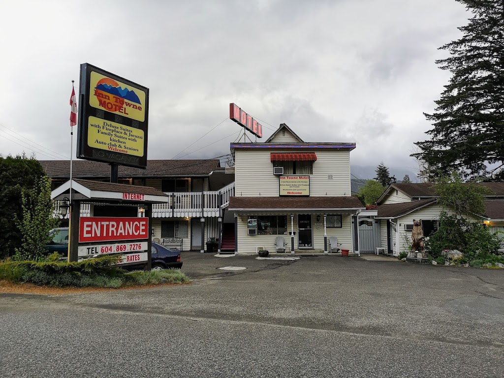 Inn Towne Motel | 510 Trans-Canada Hwy, Hope, BC V0X 1L0, Canada | Phone: (604) 869-7276