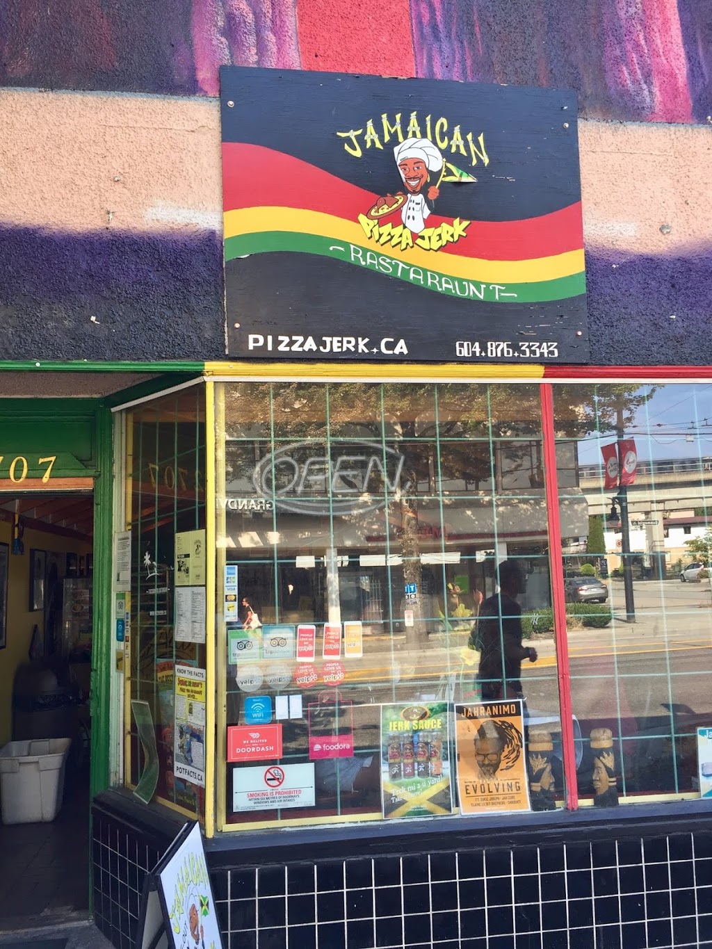 Jamaican Pizza Jerk | 2707 Commercial Dr, Vancouver, BC V5N 4C5, Canada | Phone: (604) 876-3343
