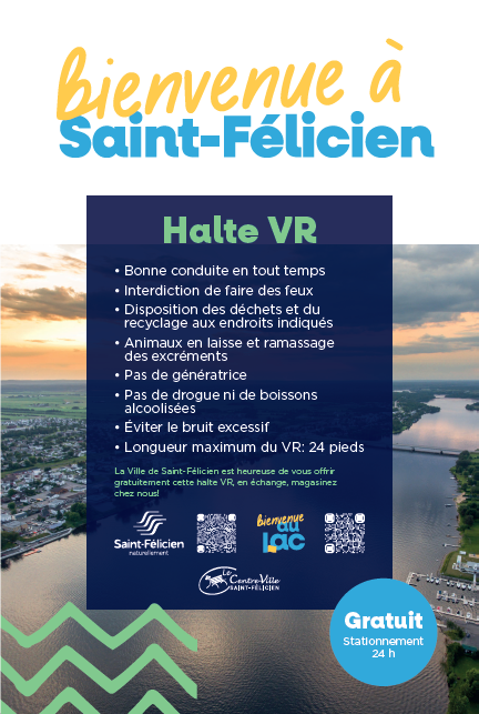 Halte VR de Saint-Félicien | 1322 Bd du Sacré Coeur, Saint-Félicien, QC G8K 2R3, Canada | Phone: (418) 679-9888