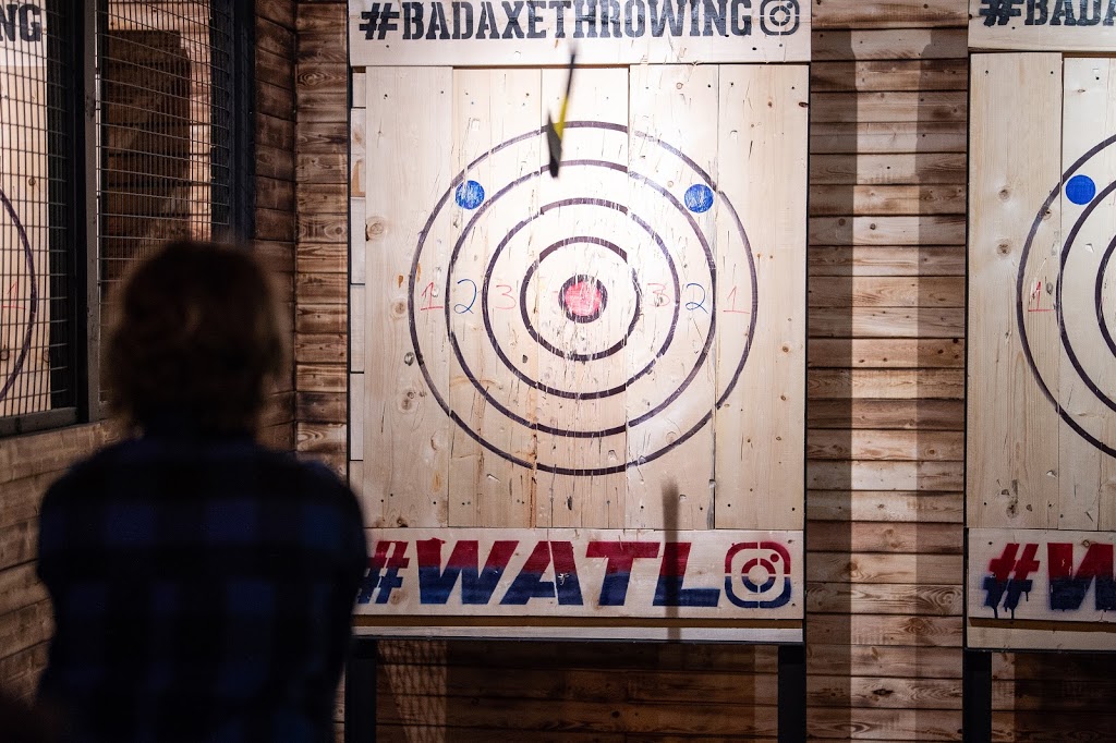 Bad Axe Throwing | 321 Weber St N, Waterloo, ON N2J 3H8, Canada | Phone: (844) 818-0999