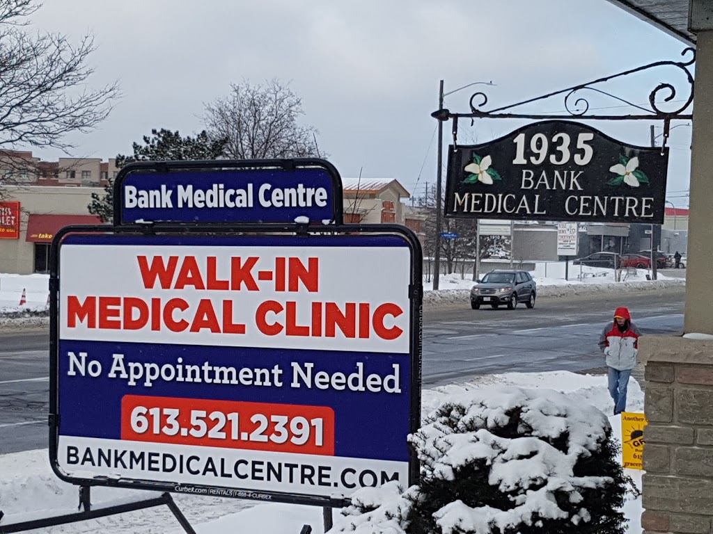 Bank Street Medical Clinic | 1935 Bank St, Ottawa, ON K1V 8A3, Canada | Phone: (613) 521-2391