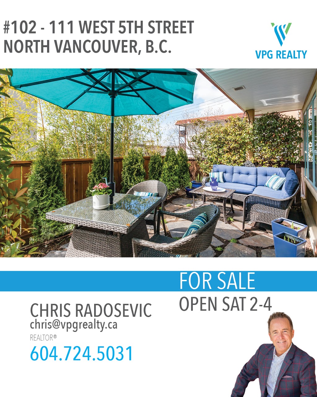 Chris Radosevic REALTOR* VPG Realty Inc. | 5351 Headland Dr, West Vancouver, BC V7W 3C5, Canada | Phone: (604) 724-5031