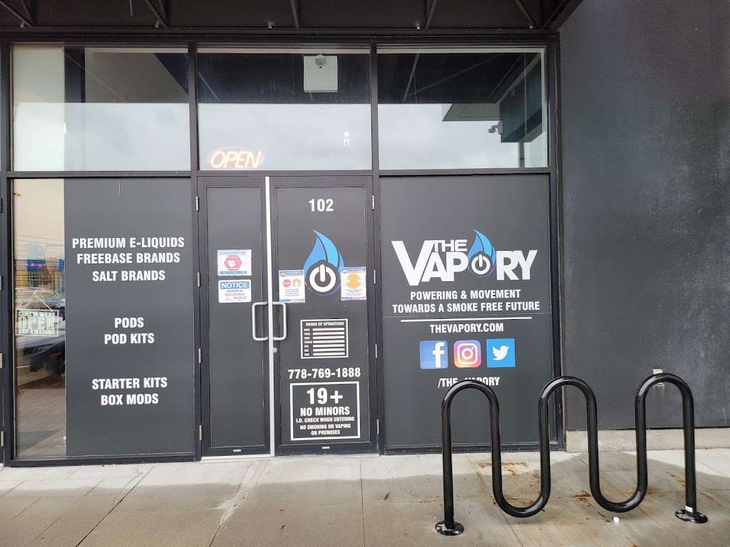 The Vapory | 1900 N Parallel Rd Unit 102, Abbotsford, BC V3G 2C6, Canada | Phone: (778) 769-1888