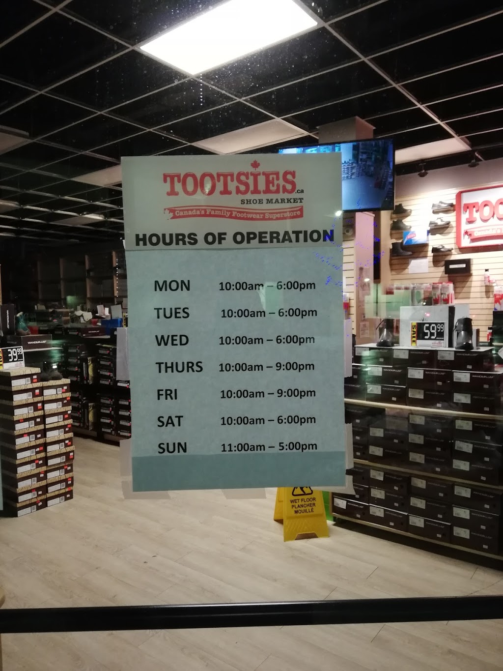 Tootsies Shoe Market | 45 Gunns Rd, Toronto, ON M6N 0A3, Canada | Phone: (416) 766-7480