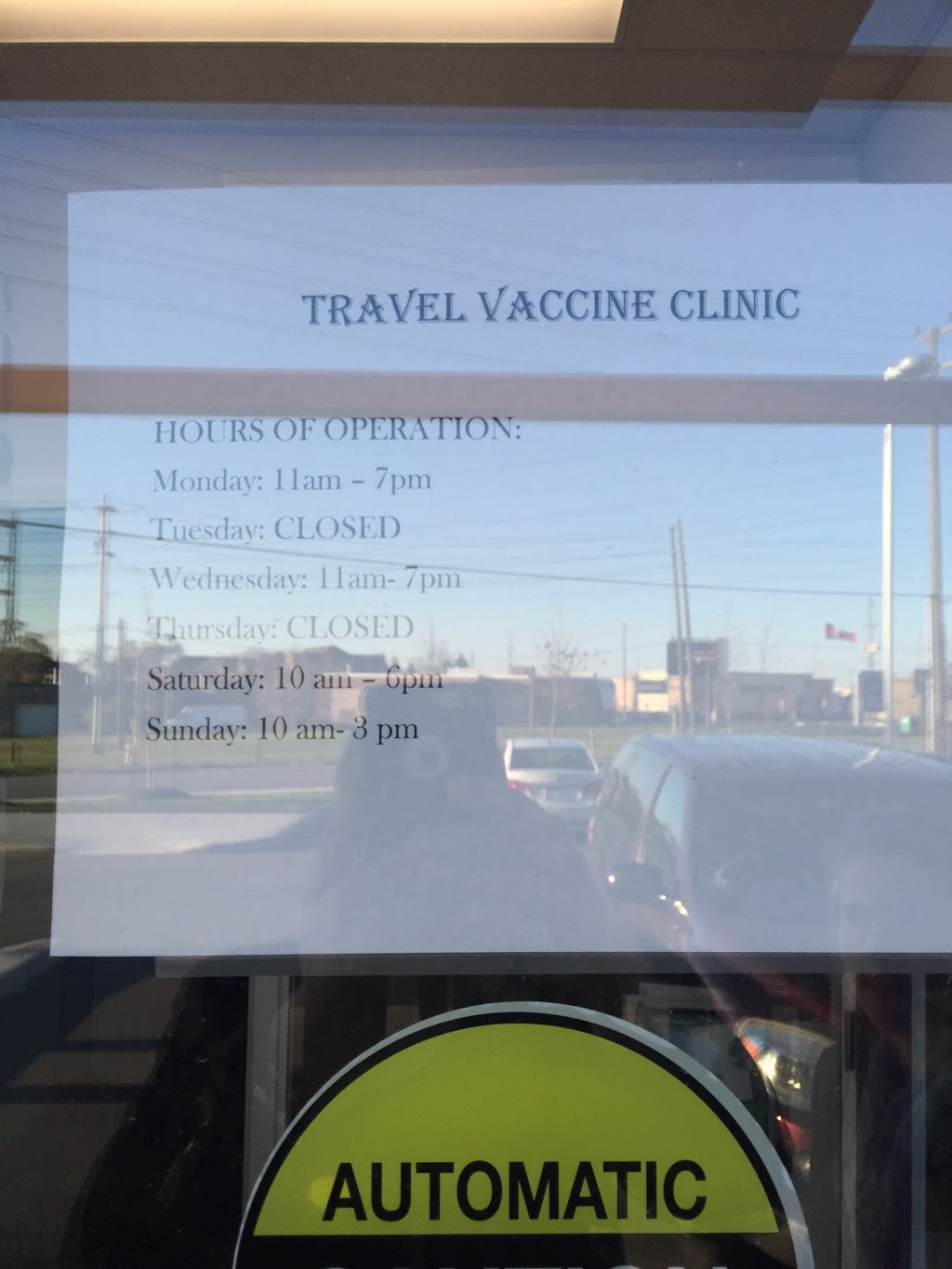 Travel Vaccine Clinic | 170 N Queen St, Etobicoke, ON M9C 1A8, Canada | Phone: (416) 461-2419