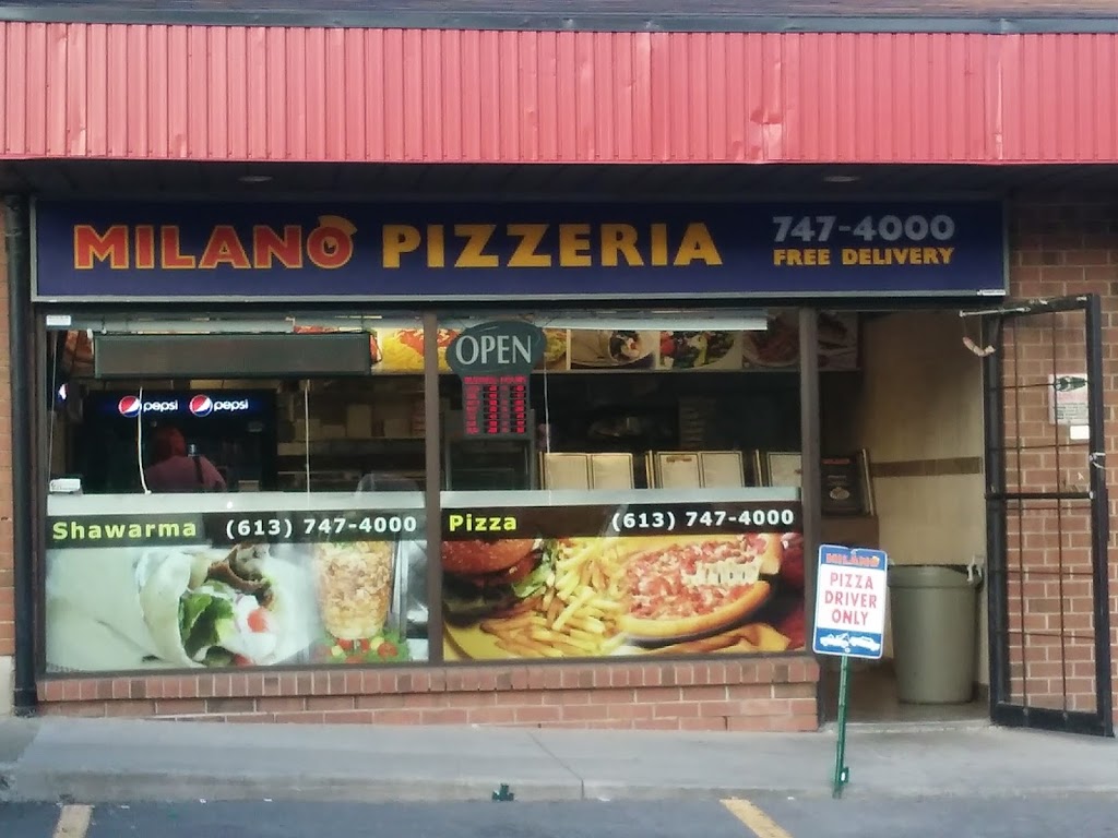 Milano Pizzeria | 876 Montreal Rd, Ottawa, ON K1K 4L3, Canada | Phone: (613) 747-4000