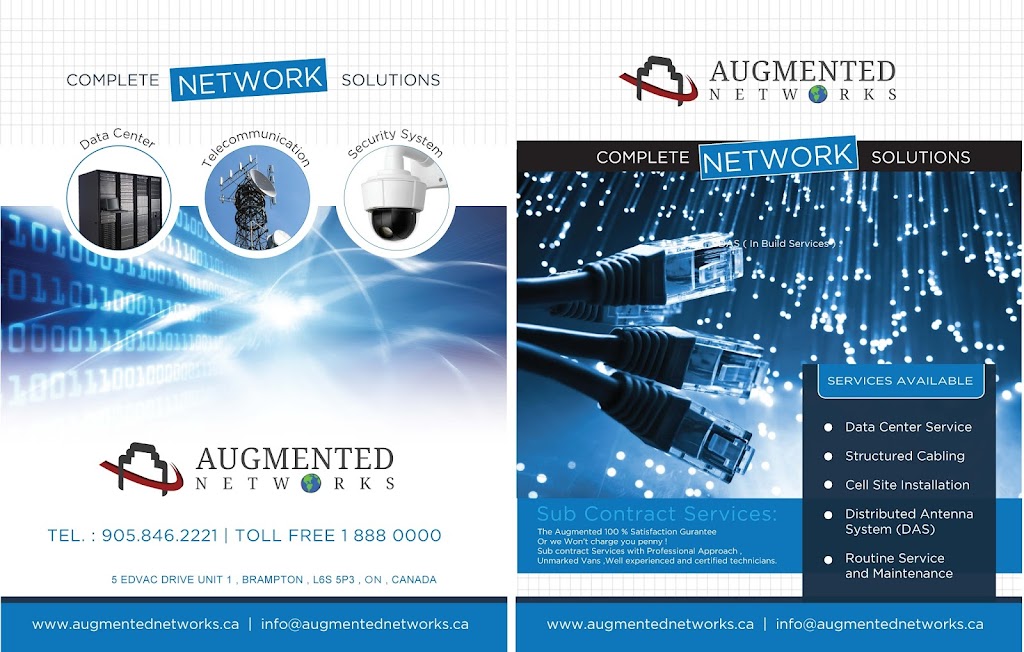 AUGMENTED NETWORKS INC | 2500 Williams Pkwy Unit 49, Brampton, ON L6S 5M9, Canada | Phone: (905) 846-2221