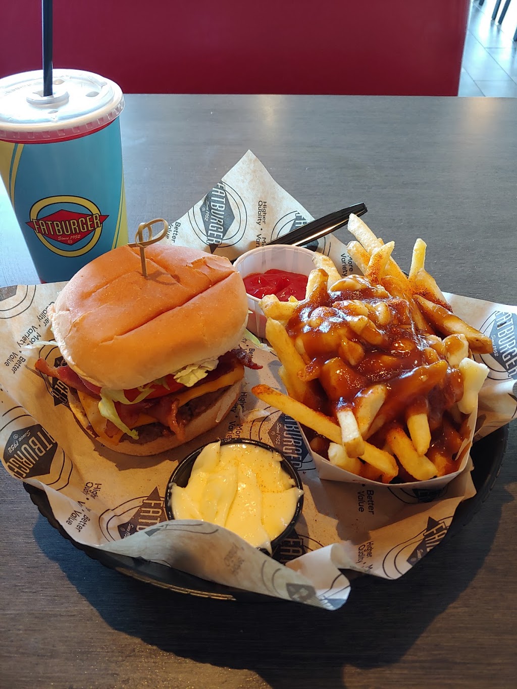 Fatburger South Edmonton Common | 1755 102 St NW, Edmonton, AB T6N 0B1, Canada | Phone: (780) 469-8180