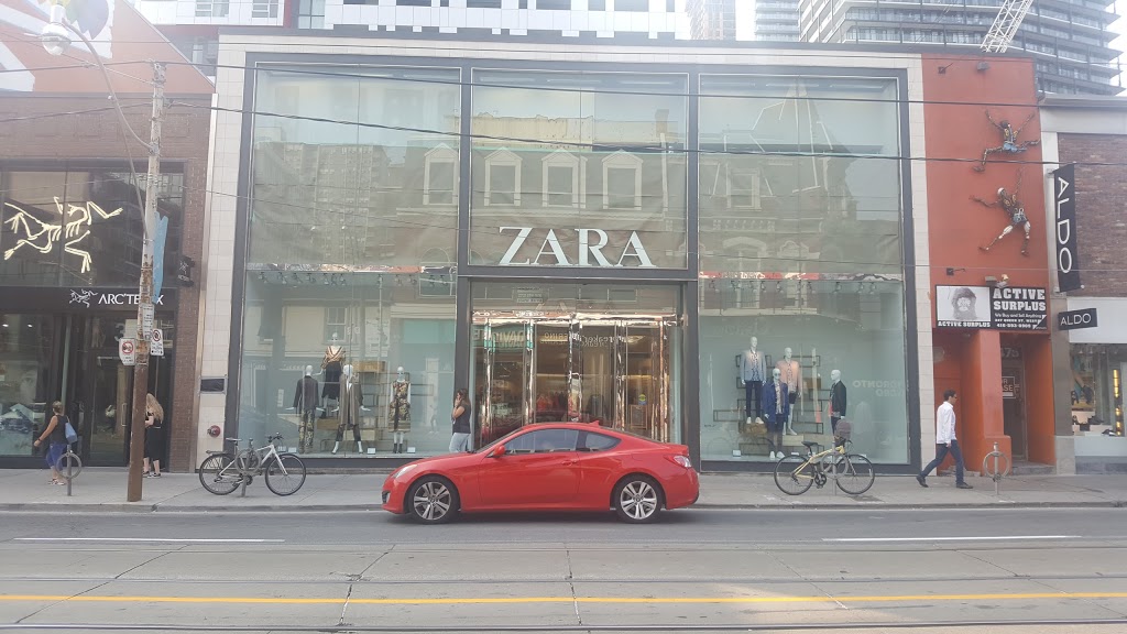 Zara | 341 Queen St W, Toronto, ON M5V 2A4, Canada | Phone: (647) 288-0545