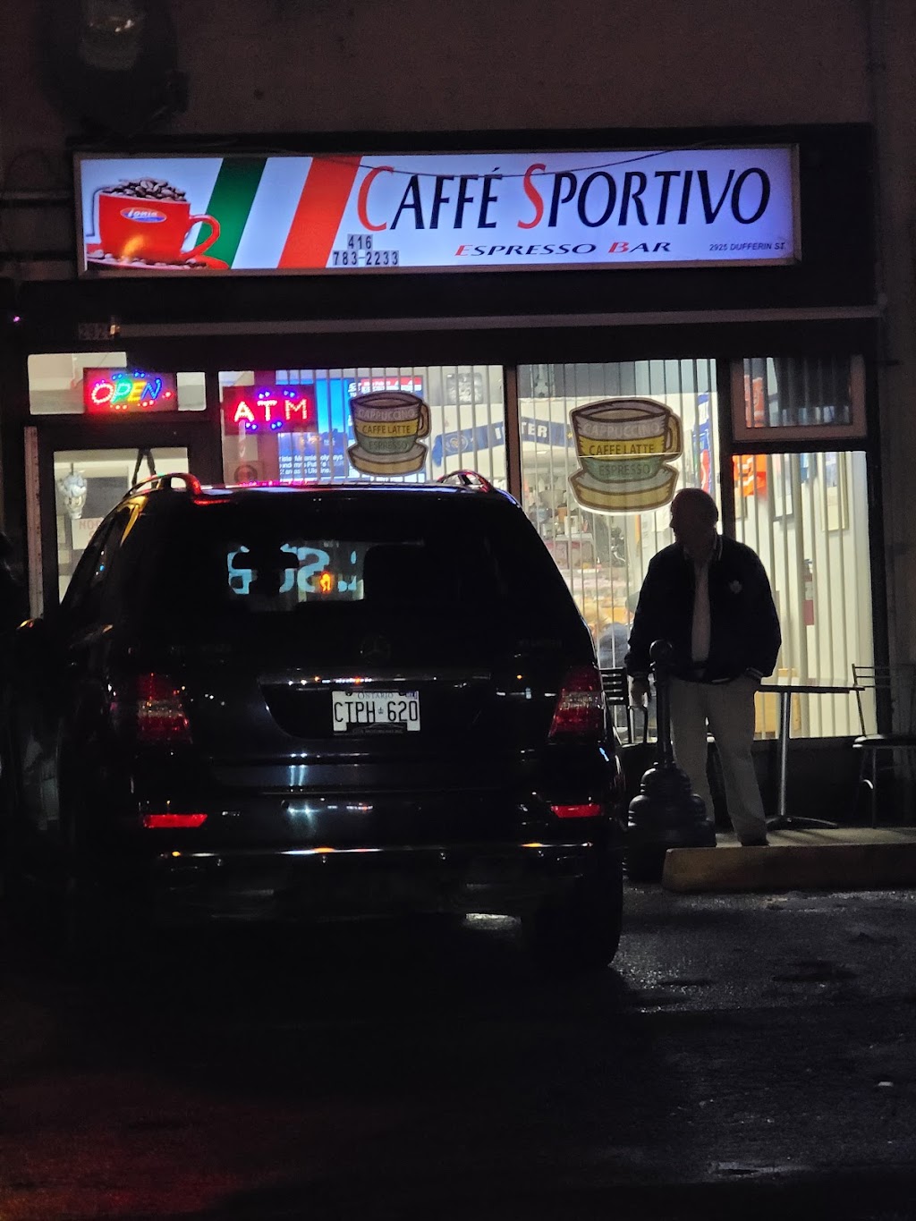 Caffe Sportivo | 2925 Dufferin St, North York, ON M6B 3S7, Canada | Phone: (416) 783-2233