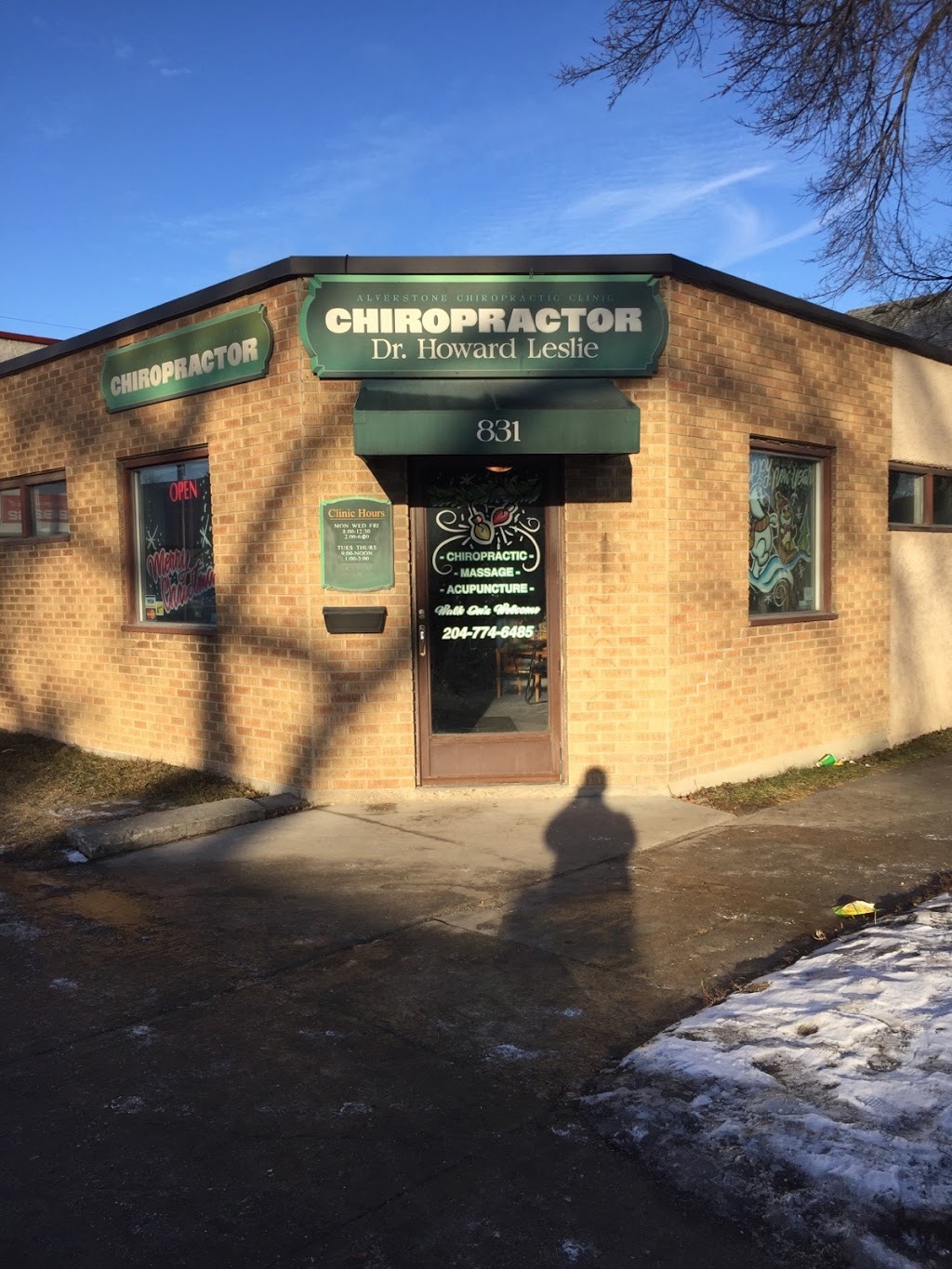 Alverstone Chiropractic Clinic | 831 Sargent Ave, Winnipeg, MB R3E 0C1, Canada | Phone: (204) 774-6485